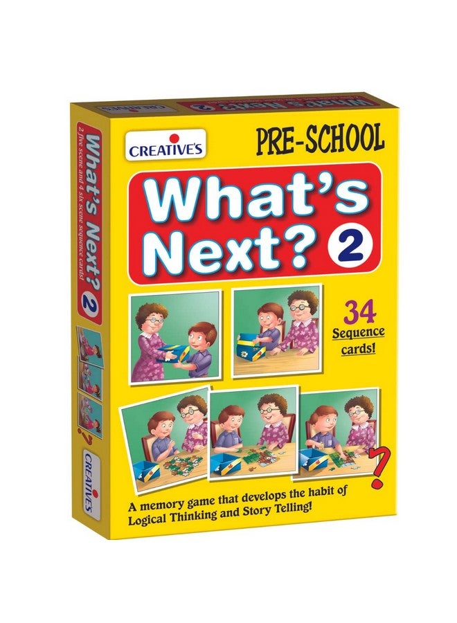 Creative's Creative Educational Aids P. Ltd. Creative Educational Aids-What'S Next-Ii For Kid, Pack Of 1 - Image 1