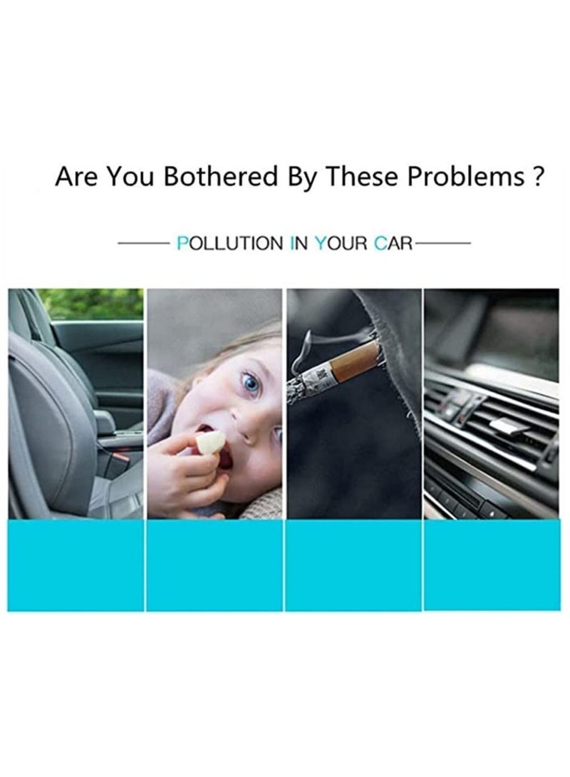 Y&D 2 PCS Car Air Freshener Vent Clip, 8 Perfume Scents Refill Sticks Cylindrical Aromatherapy Essential Oil Clip for Car, Office, Bathroom, Pet Houses - Image 5
