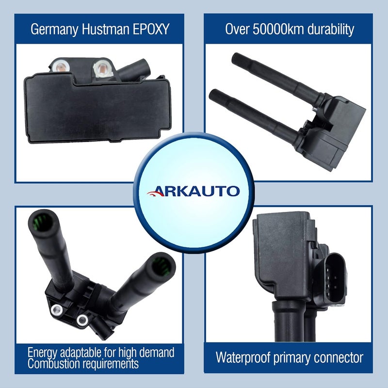 ARKAUTO Ignition Coil Pack Set of 1 for Mercedes-Benz and Maybach Models - Image 2