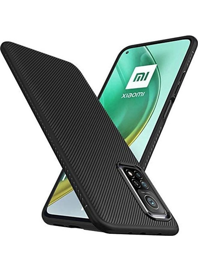 NIBEMINENT Protective Case Cover For Xiaomi Mi 10T Pro Black  - Image 5