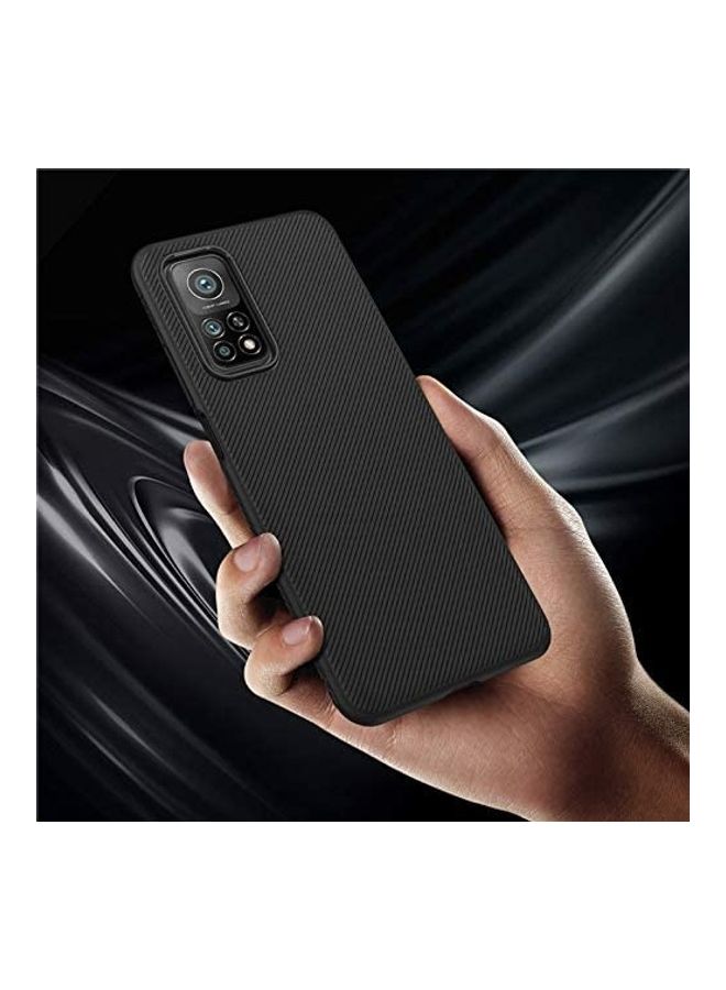 NIBEMINENT Protective Case Cover For Xiaomi Mi 10T Pro Black  - Image 3