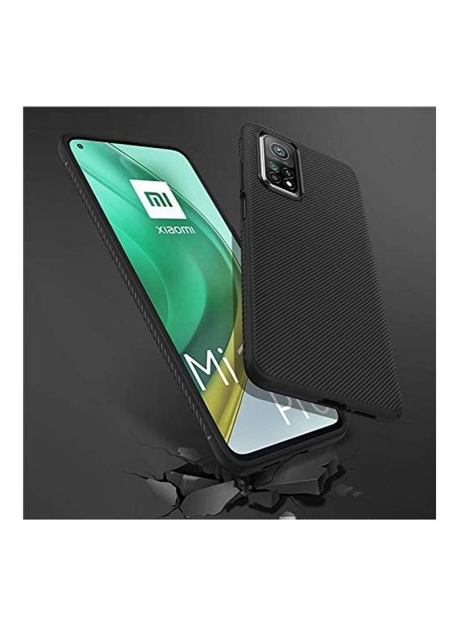 NIBEMINENT Protective Case Cover For Xiaomi Mi 10T Pro Black  - Image 2