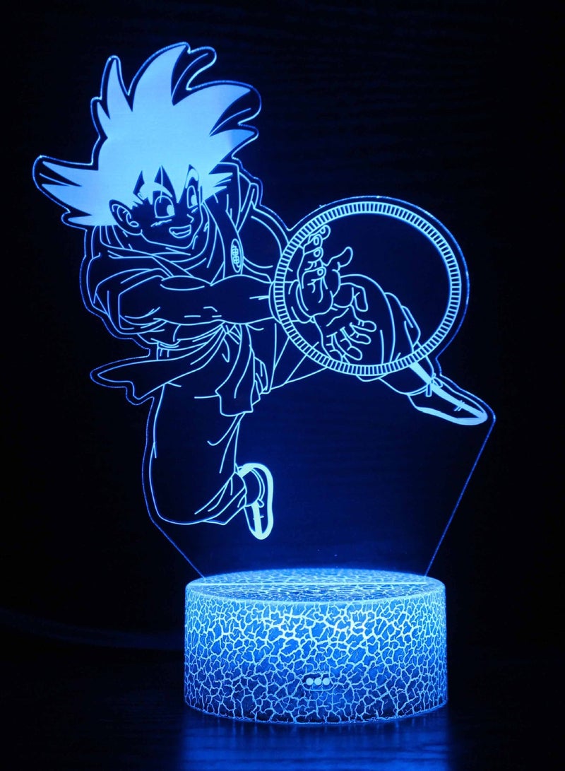KUYING Dragon Ball 3D Touch LED Night Light 