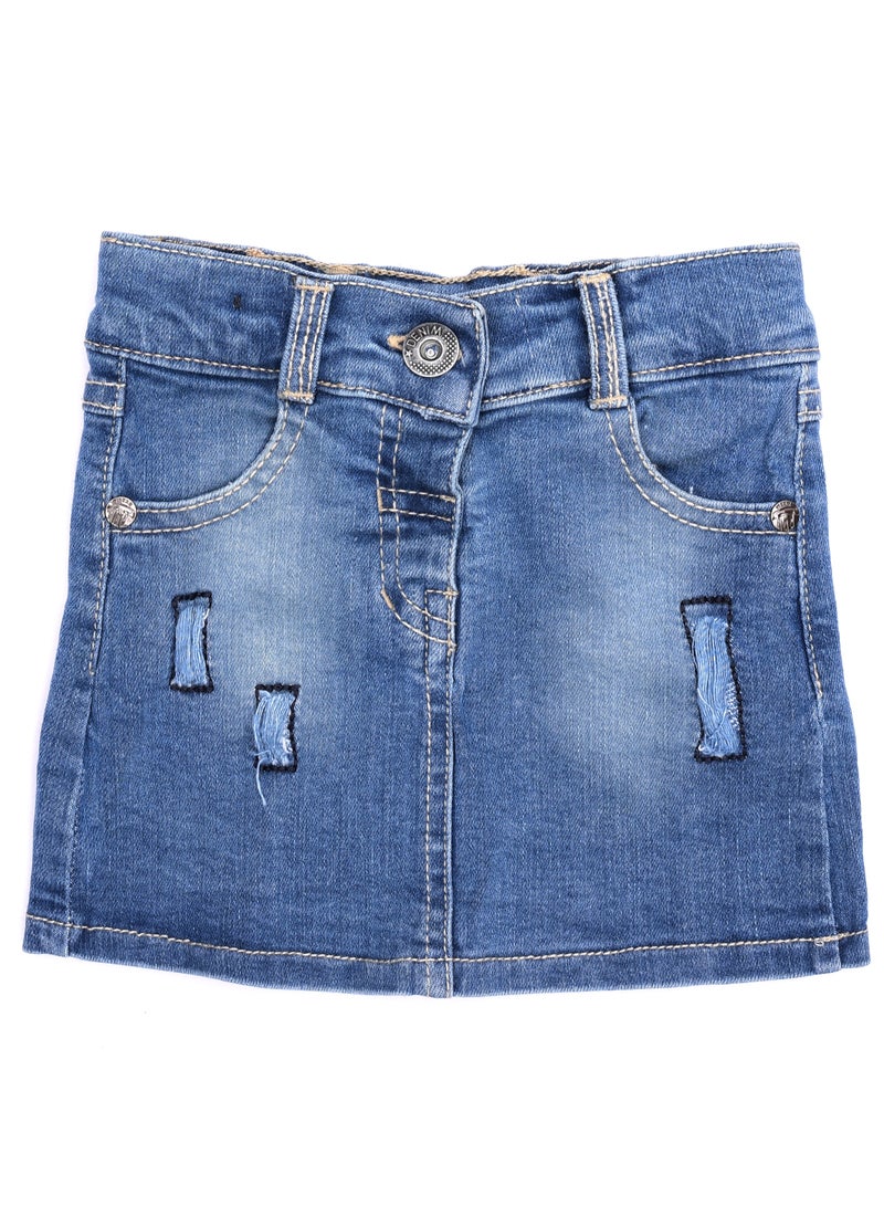 Master Jeans Baby Girls Jeans Skirt - Image 1