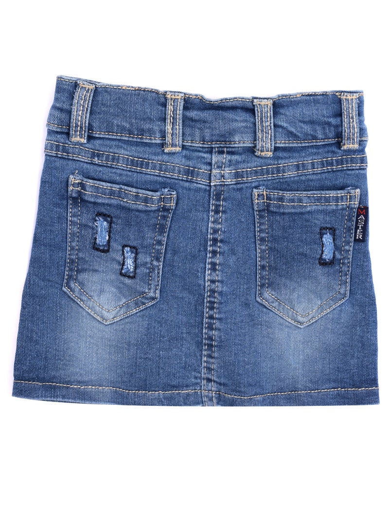 Master Jeans Baby Girls Jeans Skirt - Image 2