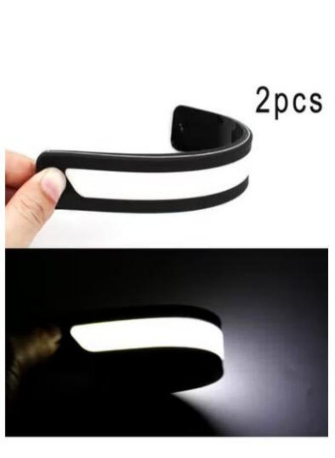 MUNTAQI 2pcs White DRL LED Car Daytime Running Lights Driving Bulbs Daylight Fog Light - Image 1