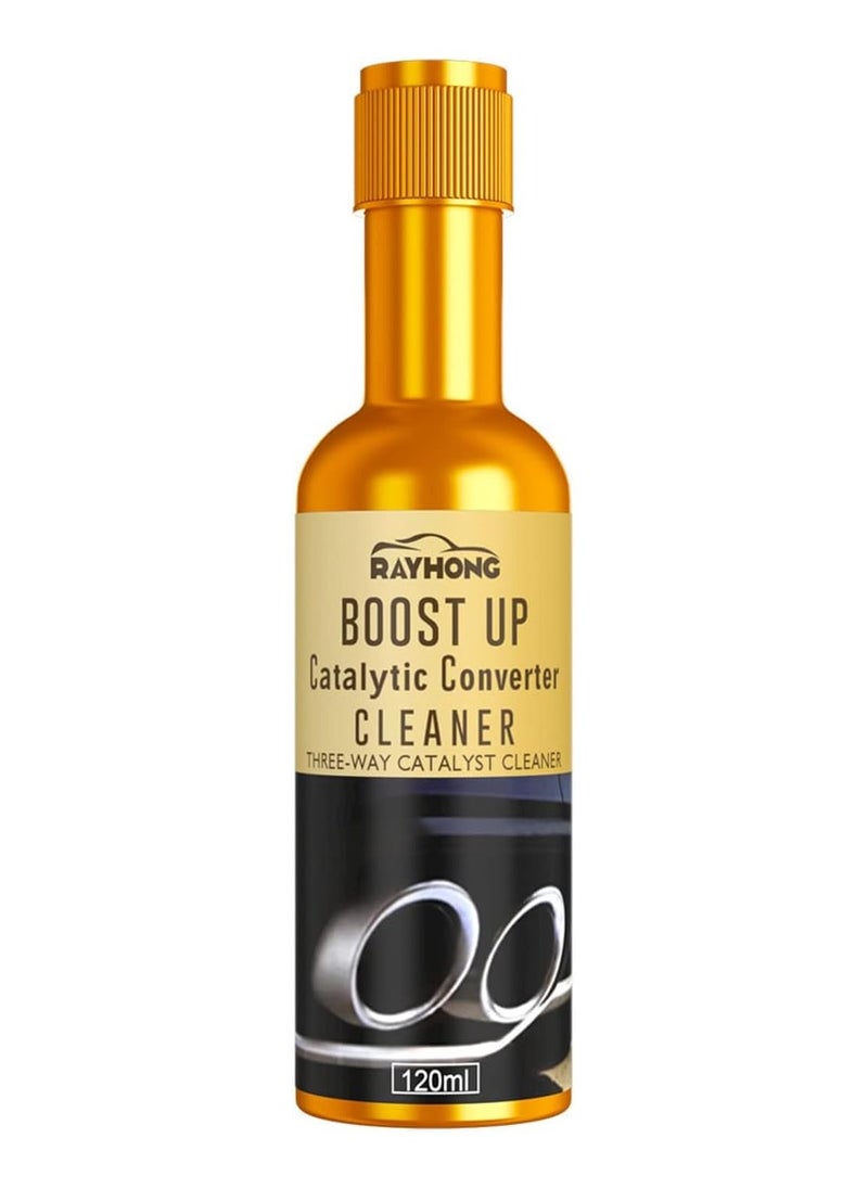 RAYHONG - Boost Up Vehicle Engine Catalytic Converter Cleaner, Multipurpose Deep Cleaning, Boost Up Vehicle Engine Catalytic, Fuel and Exhaust System Deep Cleaner, Removal Carbon Deposit - Image 1