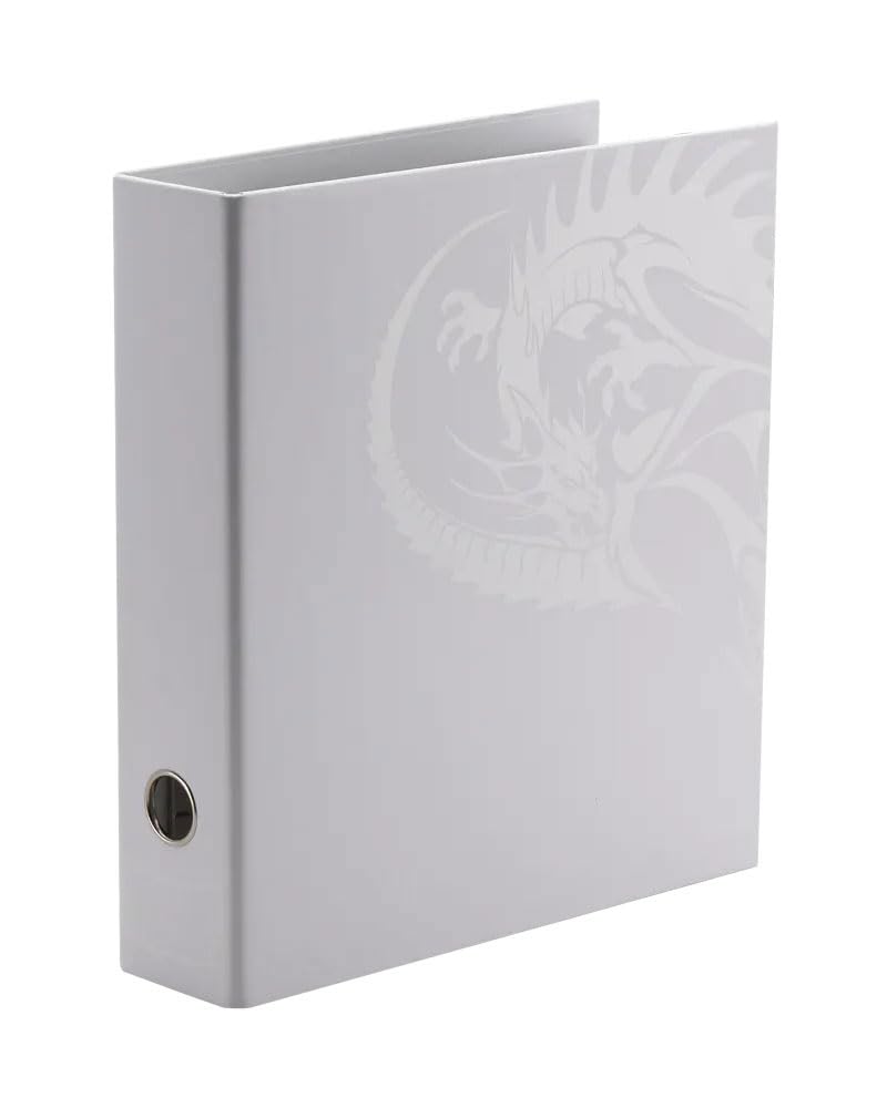 Arcane Tinmen - Dragon Shield Card Binder – Sanctuary Slipcase: White – Card Games - Compatible with Pokemon, Yugioh, Magic The Gathering, MTG TCG OCG & Hockey Cards - Image 2