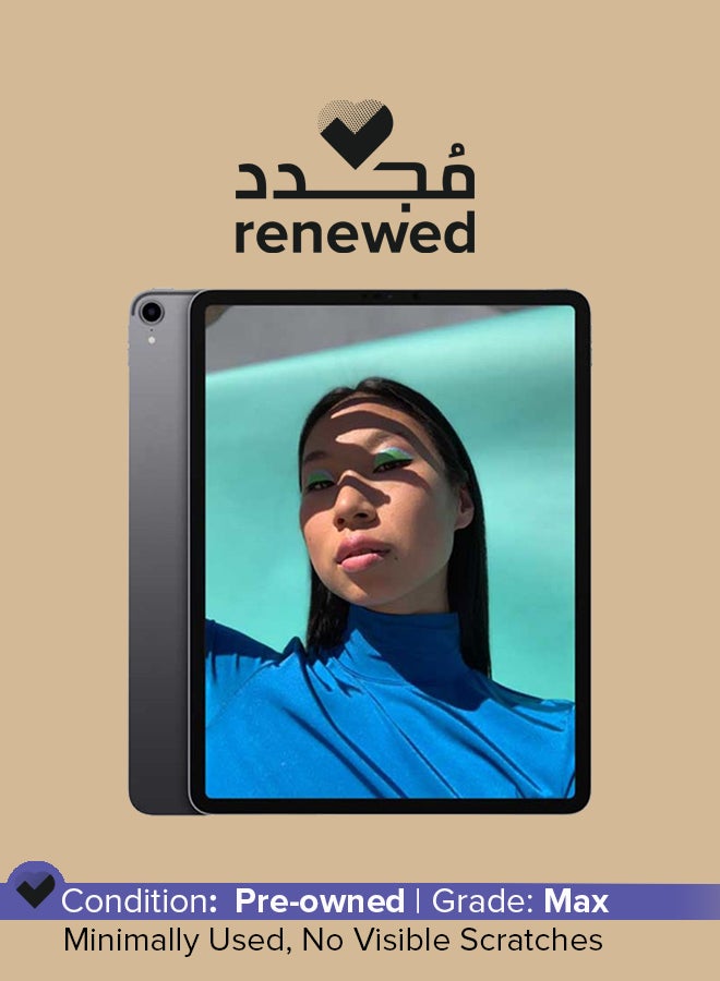 Apple Renewed - iPad Pro 2018 (1st Gen) 11inch 256GB Wi-Fi Space Grey With FaceTime - Image 1