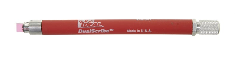 Ideal Industries IDEAL Electrical 45-357 DualScribe Double-Ended Fiber Optic Scribe, Fiber Conductors, Ruby, 1 Hand-Held Scribe - Image 2