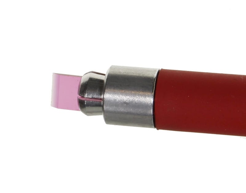 Ideal Industries IDEAL Electrical 45-357 DualScribe Double-Ended Fiber Optic Scribe, Fiber Conductors, Ruby, 1 Hand-Held Scribe - Image 1