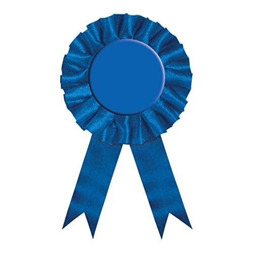Beistle Award Ribbon (blue) Party Accessory (1 count) (1/Pkg) - Image 1