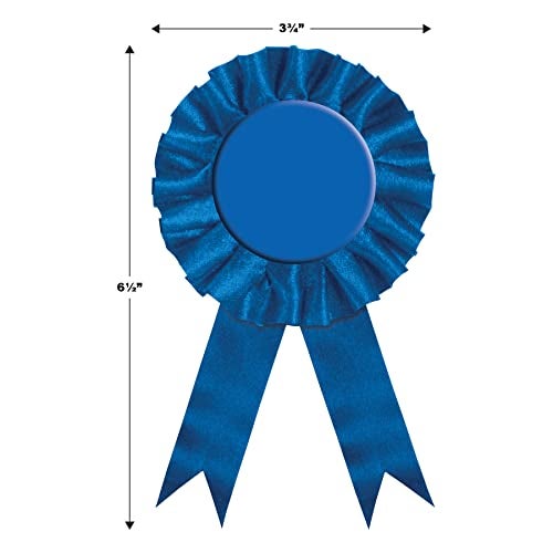 Beistle Award Ribbon (blue) Party Accessory (1 count) (1/Pkg) - Image 3