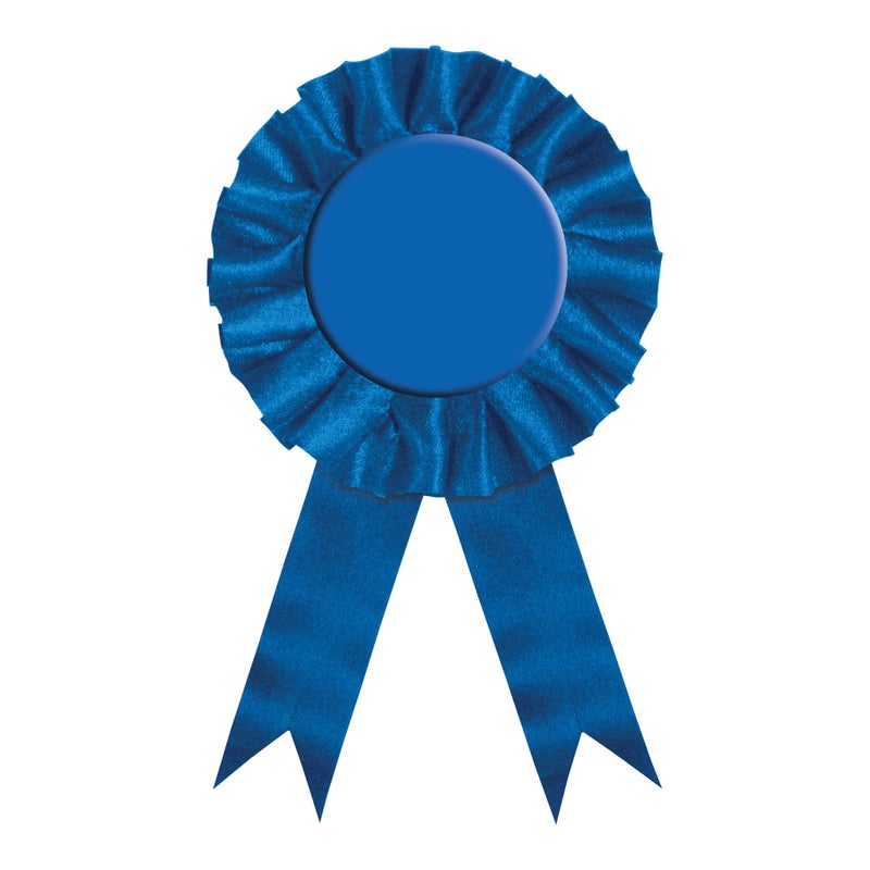 Beistle Award Ribbon (blue) Party Accessory (1 count) (1/Pkg) - Image 4