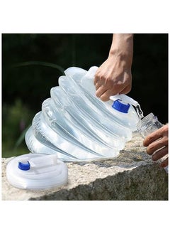 Generic Folding Water Carrier Water Tank Water Bottle With Tap - 5 Litre  - Image 1