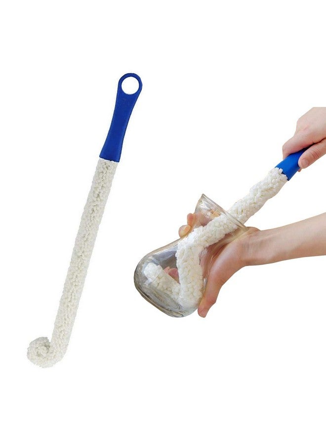 BNYD Long Bottle Brush Cleaner for Narrow Neck Bottles, Flexible Foam Bottle Cleaning Brush for Water Bottles, Vases, Baby Bottles, and More - Image 1