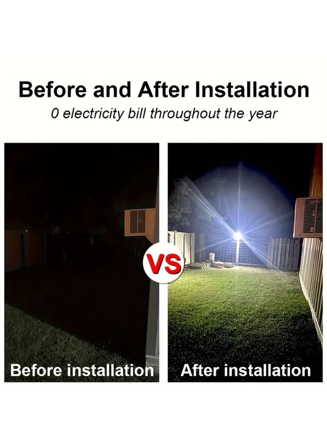 8 حزمة ضوء جدار استشعار ذكي يعمل بالطاقة الشمسية مع استشعار حركة للخارج - Image 5