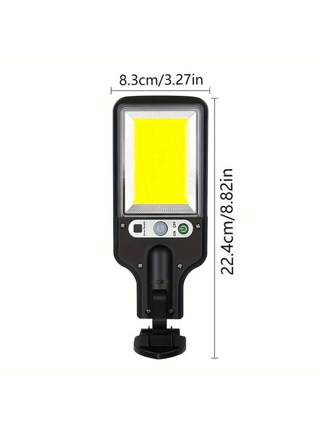 8 حزمة ضوء جدار استشعار ذكي يعمل بالطاقة الشمسية مع استشعار حركة للخارج - Image 3