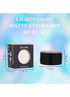 Off White Eye Shadowbeige Matte Cream Single Eyeshadownatural Nude Pressed Powder Eyeshadowlong Lasting Matte Shade Eyelid Colorpigmented Eye Makeup For Women And Girls - pzsku/Z9DA8C64AAADE4A30220CZ/45/_/1707975049/25e2158a-8d2d-46e9-9dd5-ee58346b9f40