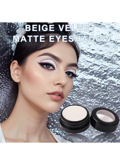 Off White Eye Shadowbeige Matte Cream Single Eyeshadownatural Nude Pressed Powder Eyeshadowlong Lasting Matte Shade Eyelid Colorpigmented Eye Makeup For Women And Girls - pzsku/Z9DA8C64AAADE4A30220CZ/45/_/1707975122/3cf17138-15f1-4690-9500-f45f3c8696f7