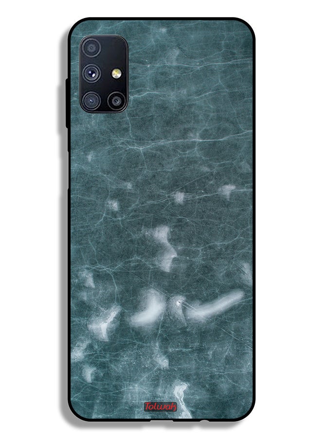 Tolwak غطاء حماية لهاتف سامسونج جالاكسي M51 بنمط ستونيش - Image 2