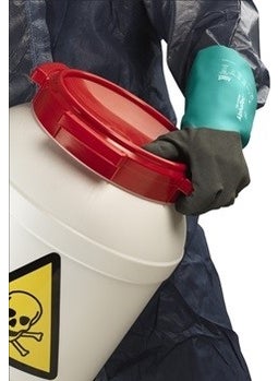Ansell Alphatec 58-535W Heat Chemical and Liquid Protection Work Gloves  - Image 2