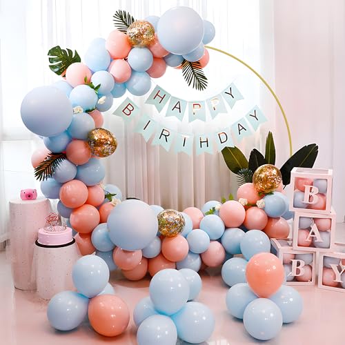 IKULE Wedding Arch 8.5FT Round Backdrop Stand Gold Metal Circle Backdrop Stand Circle Balloon Arch Stand Frame for Birthday Party Bridal Shower Anniversary Ceremony Candy Tables Celebration in 1.9m - Image 5