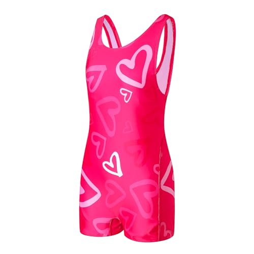 J·E Sterguard J.E Sterguard Athletic Girls' One Piece Swimsuit, Infinity Splice Pro for Practice and Competition Pink Girls Swimsuits Size 10-12 1880-13 - Image 1