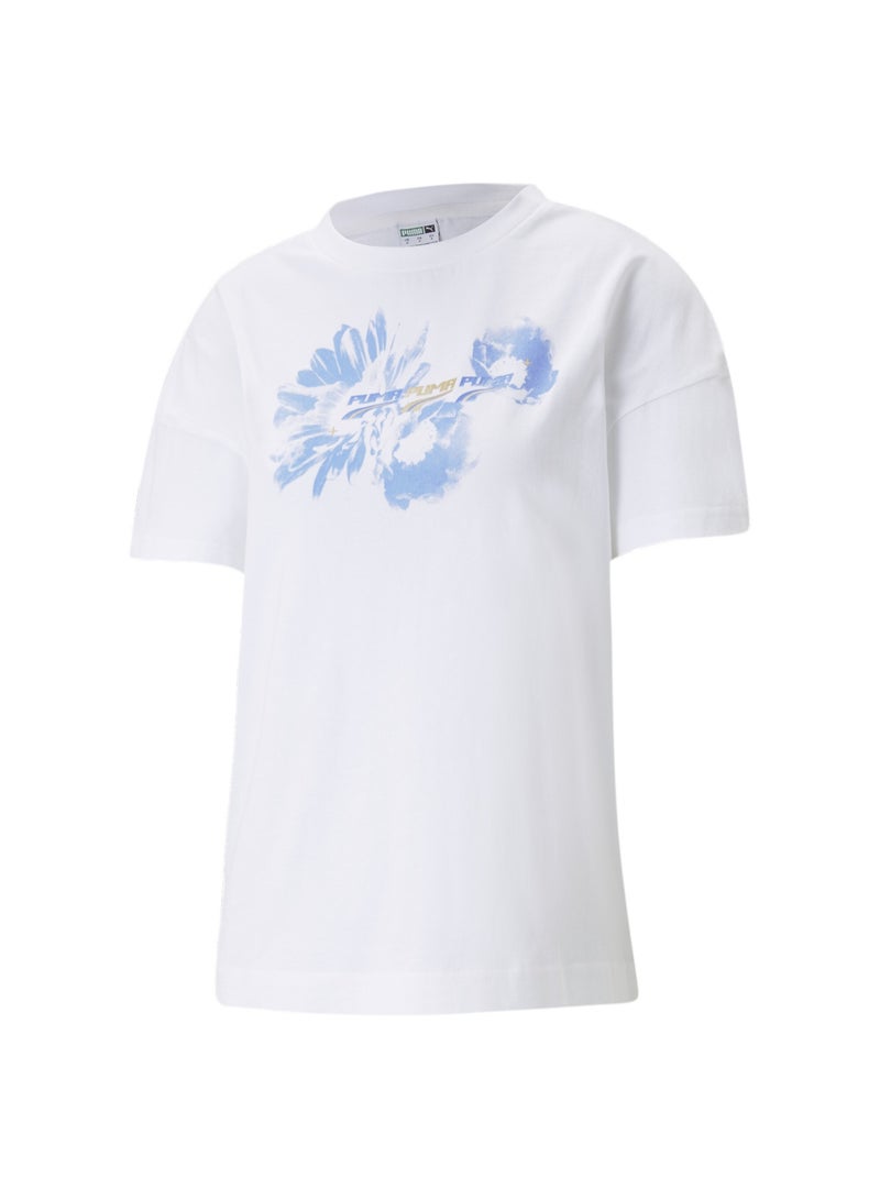 PUMA Evide Womens Graphic T-Shirt  - Image 1