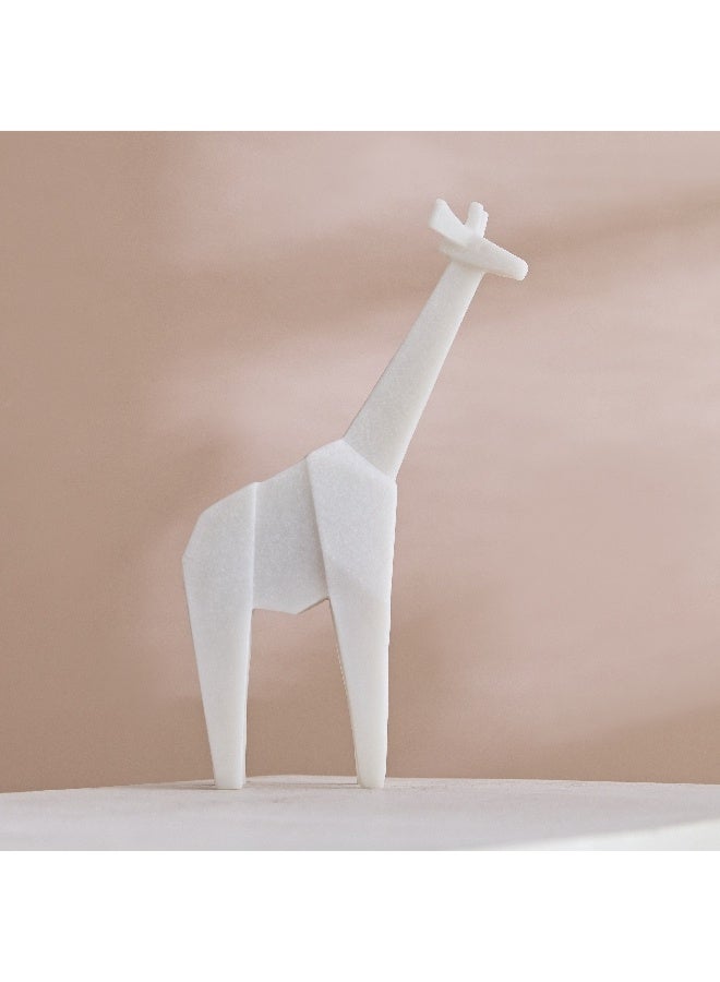 Home Box Verdant Polyresin Giraffe Accent in Sand Finish 14 x 23.5 x 4.5 cm - Image 2