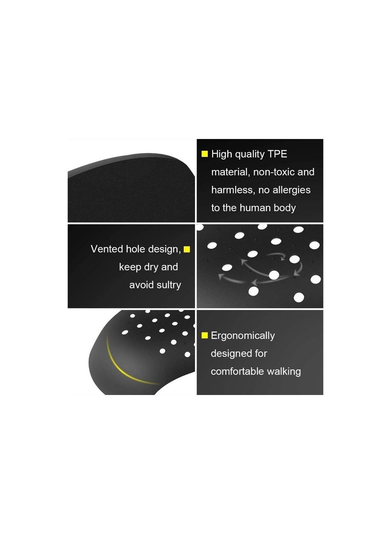 SKUDGEAR 2 Pairs Sneakers Shoe Shields Protector Against Shoe Creases for Running Casual Shoes Toe Box Crease Preventers Made of Soft Material - Image 3