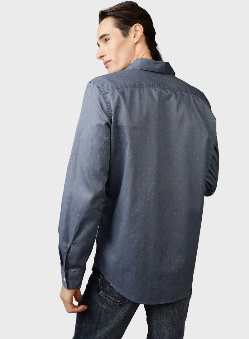 امريكان ايجل Regular Fit Long Sleeve Shirt