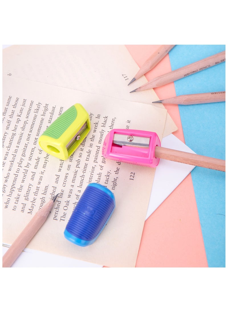 Deli - Deli E0520 1-Hole Pencil Sharpener with Soft Rubber Grip – Durable Steel Blade, Smooth Sharpening - Image 1