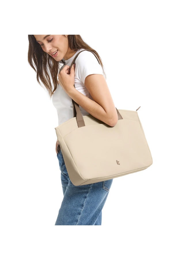 Tomtoc Versatile-T23 14-Inch Laptop Tote Bag for Women & Men – Slim 10L Eco-Friendly Water-Resistant Shoulder Bag with Padded Laptop Compartment – Perfect for MacBook, Work, Travel, Office - Image 5