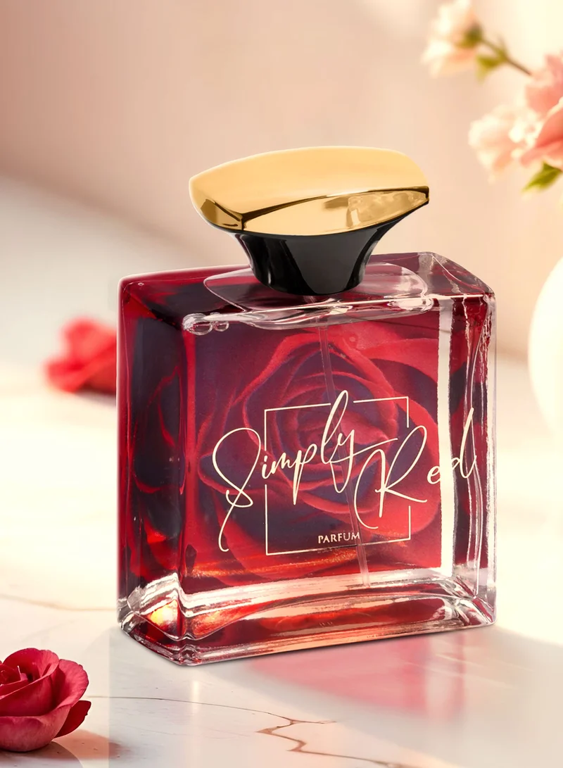 AMD Perfumes Spring Collection Simply Red By AMD Perfumes Women Fragrance EDP 100ml