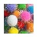 RIMOBUL 20PCS 15INCH Extra Large Cats Favorite Chase Glitter Ball Toy Sparkle Pom Pom Balls - Image 3