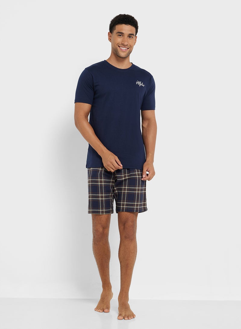 Seventy Five Nightwear T-Shirt & Shorts Sets - Image 1