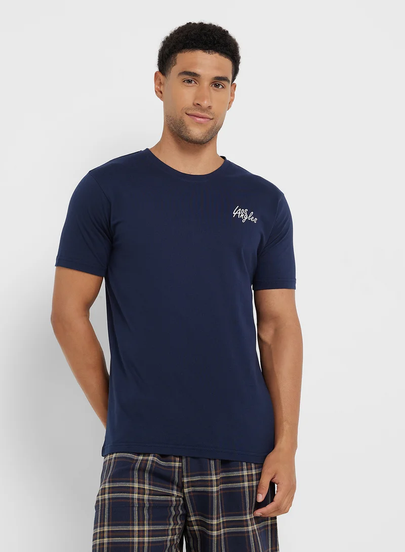 Seventy Five Nightwear T-Shirt & Shorts Sets