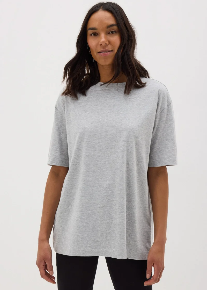 Matalan Grey Oversized T-Shirt