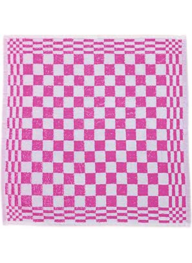 سيجنولا طقم مناشف متعددة الأغراض مكون من 3 قطع 100% قطن 50 X 50  سم-وردي  - Image 1