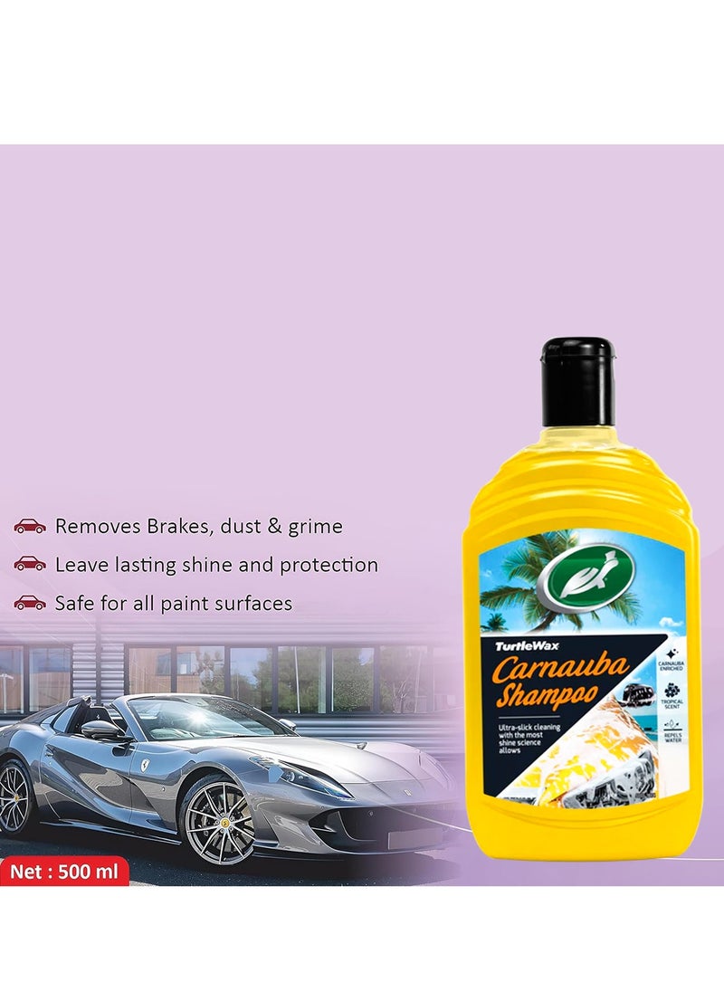 Turtle Wax Enriched Carnauba Wash and Wax Car Shampoo - 500 ML - pzsku/Z9DA9BAF6385958932788Z/45/_/1722869226/be51271e-91ab-40c8-b106-ba9cef80389c