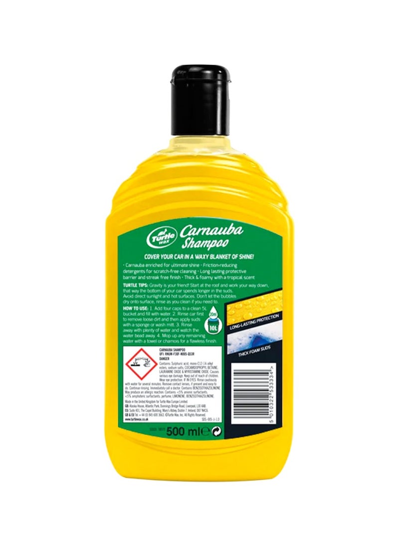 Turtle Wax Enriched Carnauba Wash and Wax Car Shampoo - 500 ML - pzsku/Z9DA9BAF6385958932788Z/45/_/1722869246/abf030b1-38a8-4eab-b46d-344f20f8b70f