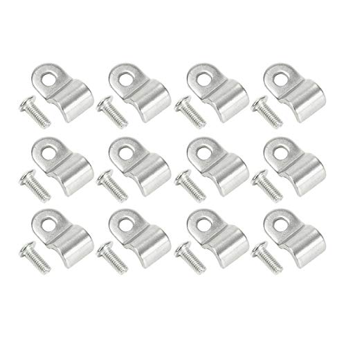 SUPERFASTRACING 24pcs 14 Stainless Steel Brake Line Clamp Screw Street Rod Custom Dune Buggy - Image 1