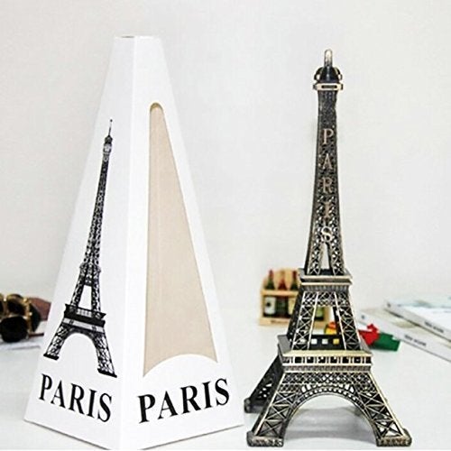 Lavanaya Silver - Eiffel Tower Showpiece | Statue | Home Decor | Office Decor | Table Top 7 INCH - Image 5