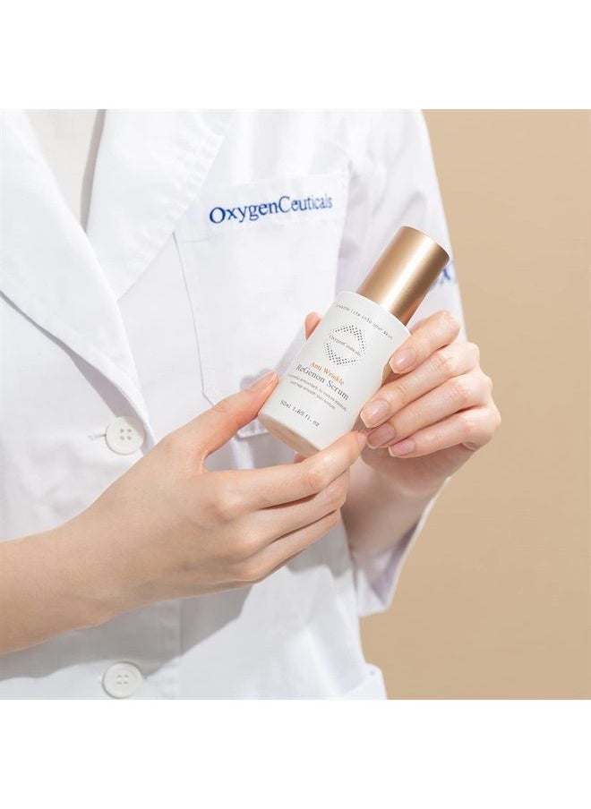 OxygenCeuticals - ReGenon Serum 50ml | Antioxidant and Brightening Skin Serum | 20,000ppm Idebenone & Amino Acid 17 Complex | Skin Brightening and Anti-Wrinkle Treatment - Image 1