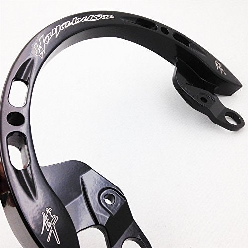 XKH-MOTO XKH- Rear Passenger Grab Bar Handle Rail Compatible with 2008 2013 Suzuki Hayabusa 1300 GSX1300R Black [B075VNN3K3] - Image 5