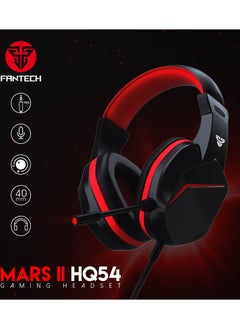 FANTECH Wired Gaming Headset Over-Ear Headphones with Noise Cancelling Microphone for PS4/PS5/Xbox/PC  - Image 1