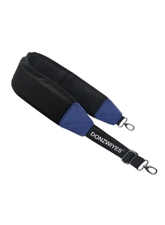 DONZWIYES Golf Bag Shoulder Strap Upgraded Single Padded Adjustable Straps Universal Replacement(Black,1 Pack) - Image 1
