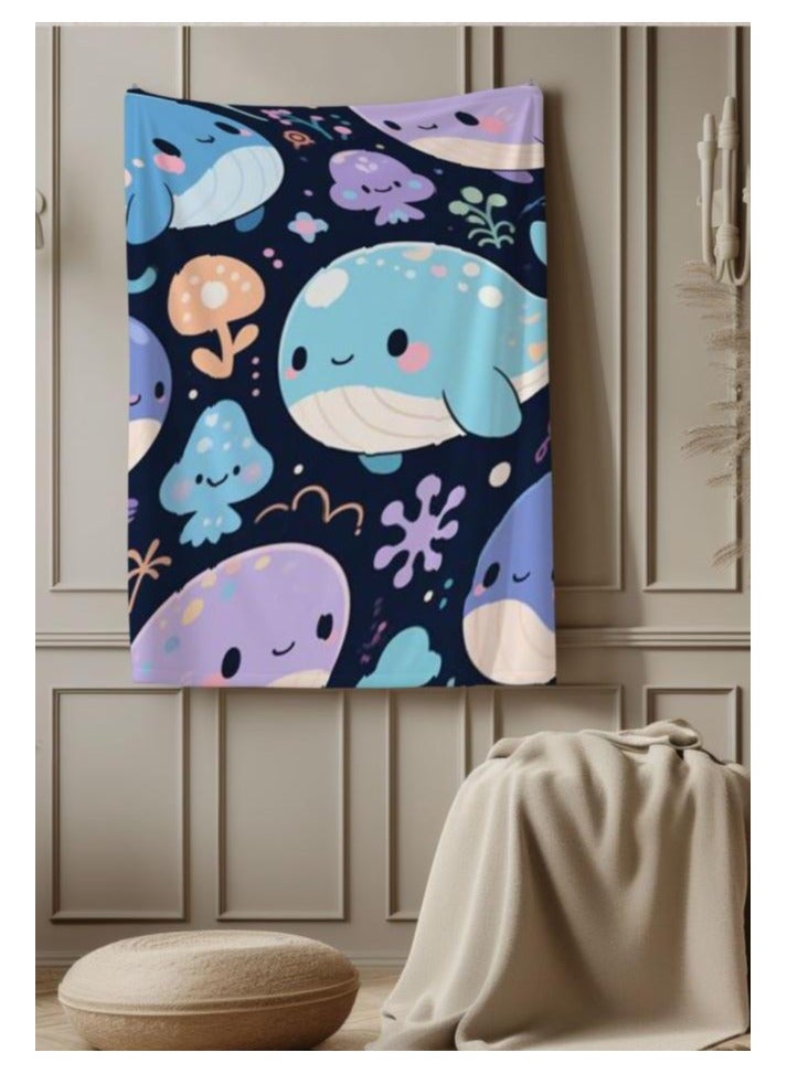 general Children's or student cartoon flannel thin blanket (warm and comfortable, suitable for sleep, games) 100cm*150cm - 809 - Image 5