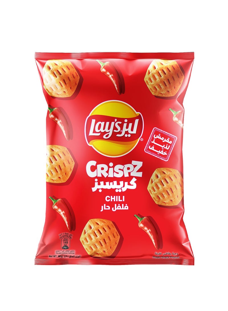 Lays Crispz Chili Potato Chips - Image 1